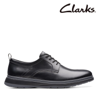 【Clarks】男鞋 Chantry Lo 超輕量紳士素面休閒鞋  皮鞋(CLM74553C)