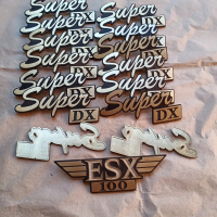 Emblem Logo Kawasaki Binter KH100 Super DX Original