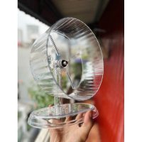 Wheel silent mica thế hệ mới cho Hamster/Sóc bay và thú cưng nhỏ(Không hỗ trợ đổi size lỗi do khách)