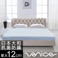 【Venice】日本防蹣抗菌12cm記憶床墊-單大3.5尺(共2色)