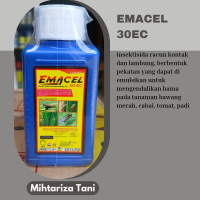 Insektisida EMACEL 30 EC Kemasan 100ml-mengatasi serangan ulat grayak pada tanaman padi, jagung dan