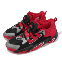 【adidas 愛迪達】籃球鞋 BYW Select 男鞋 黑 紅 MARVEL 蟻人 魔鬼氈 運動鞋 愛迪達(IF0006)