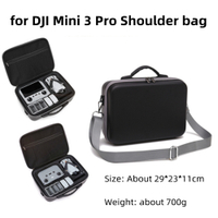 กรณีแบบพกพาสำหรับ DJI MINI 3 PRO ถุงเก็บกระเป๋ากระเป๋าเดินทางกระเป๋าเป้สะพายหลังกล่อง Messenger สำหรับ DJI Mini 3 Pro อุปกรณ์เสริม