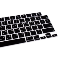 Korean for Mac Air 15.3 inch 2023 MacBook Air 13.6 inch &amp; MacBook Pro 14 inch &amp; 16 inch M2 M1 Pro/Max Waterproof keyboard Cover