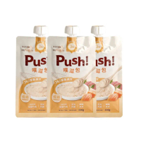 【Push!】噗滋包-365營養滿分-橘魚 110g*15入(貓主食罐/主食肉泥餐包/全齡貓/幼貓)
