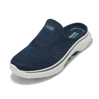 Skechers 懶人鞋 Go Walk 7 女鞋 藍 緩衝 輕量 穆勒鞋 休閒鞋 125266NVY