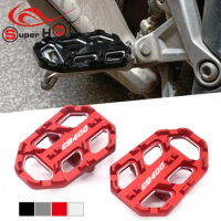 For Honda CB400 CB400VTEC Motorcycle Billet Wide Foot Pegs Pedals Footrest Enlarge Footpeg fit for Honda CB400 with CB400 LOGO