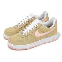 【NIKE 耐吉】休閒鞋 Air Force 1 Retro LL QS 男鞋 Linen 卡其 亞麻 帆布 AF1(HV2021-200)