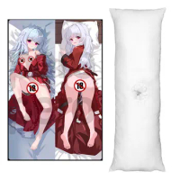 Mid Hole Masturbator Anime Body Pillow Zipper Pocket Onahole Dakimakura Rem Waifu Pillows Cotton Filling