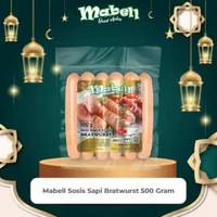 Mabell Sosis Bratwurst Sapi Ayam 500gr