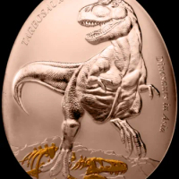 2022 Samoa 50*40MM Dinosaur Egg 20 cents Coin