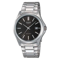 CASIO 羅馬時尚精緻紳士腕錶(MTP-1183A-1A)-黑/38.5mm