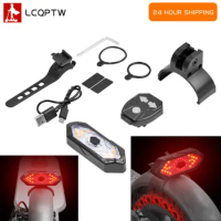 Modified Turn Signal Lamp for Xiaomi M365 1S pro Pro2 for MI3 Electric Scooter light USB Rechargable Smart Wireless Accessories