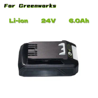 Replacement 24V 6.0Ah Lithium Battery For Greenworks Tools Compatible 20352 22232