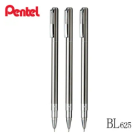 Japan Pentel Metal Gel Pen BL625 Often Writes Business Fine Signature Pen 0.5mm with Gift Kawaii School Supplies Stationery