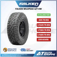Falken Wildpeak AT4W 16\ Tyre 235 265 LT245 LT265 LT285 65 70 75 R16 LT 4X4 4WD (1 Tire)"