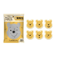 【Disney 迪士尼】Winnie the Pooh 造型手握式-暖暖包-表情款(10片X4包)