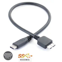 USB 3.1 Type-C USB-C to USB 3.0 Micro B Cable Connector For Google Chromebook Pixel Pixel 2 LS Tablet to External Hard Drive