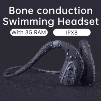 LS Swimming Bone Conduction Earphones Headphone Wireless Bluetooth MP3 Player 8GB IPX8 Waterproof Earbuds Headset For XIAOMI