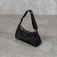 Tas KATE SPADE CARTER BLACK NYLON SHOULDER BAG 100% ORIGINAL 35X7X14CM