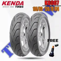 Paket Ban Motor HONDA PCX // KENDA K6007 100/80 -120/70 Ring 14 Tubeless