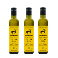 即期品【德麗莎】特級初榨橄欖油500mlX3瓶(效期：2025/04/17)