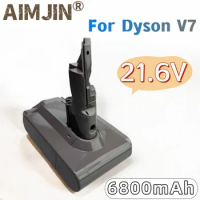 For Dyson V7 21.6V 6800mAh Li-lon Rechargeable Battery Vacuum Cleaner Replacement battery