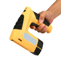 Radio Nail Gun USB Rechargeable Straight / Square Nail Portable Electric Nail Gun For Wood Panel Decoration Woodworking Tool