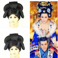 han dynasty empress wu zetian cosplay hair empress hair tang empress hair chinese ancient hair for women
