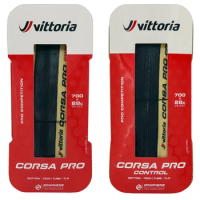 1Pair Vittoria Corsa PRO CONTROL TLR 700x28C Road Tubeless Tires GRAPHENE 2.0 Foldable Tyre