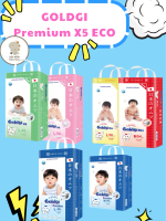 (KHÔNG QUÀ) Tã Bỉm Dán Quần Goldgi Premium/Goldgi X5/Goldgi ECO  Nhật Bản cho bé đủ size