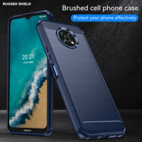 Carbon Fiber Soft Silicone Case For Motorola Moto G9 G8 G7 Power Lite G6 E7 E6 Plus Play Brushed Texture Matte Back Cover Case