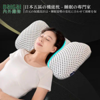 【日本旭川】日本生命磁五分區舒適睡眠機能神枕-1入