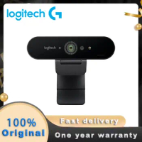 Logitech C1000S BRIO 4K Webcam Wide Angle Ultra HD 1080p Video With Micphone