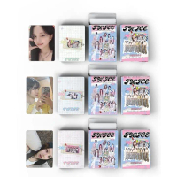 MISAMO TWICE Photocard, การ์ด Lomo โฮโลแกรมเลเซอร์, 50-55pcs, มี Nayeon, Jeongyeon, Momo, Sana, Jihy