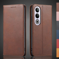 Magnetic attraction Leather Case for Oneplus Nord CE 4 5G / Nord CE4 5G Holster Flip Cover Case Wallet Phone Bags Fundas Coque