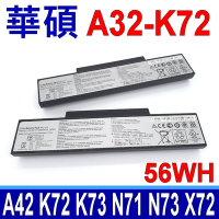 華碩 ASUS A32-K72 56Wh 電池 A72 K72 K73 N71 N73 X72 X77 K72K K72L N73SD N73SL X77VG X77VN N71JA N71JV