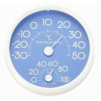 CRECER溫濕度計(日本原裝)溫度計/濕度計/溼度計/溫溼度計HD-75(藍色)