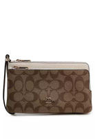 Coach Signature 帆布拉鍊銀包 (me)
