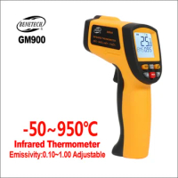 BENETECH Thermometers IR Infrared Thermometer Thermal Imager Handheld Laser Digital Electronic Outdoor Hygrometer Thermometer