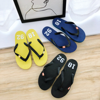 FINDSENSE品牌2019 新款 日本 沙灘 高品質  簡約 人字拖鞋 舒適橡膠底 時尚 涼鞋 休閒鞋 潮流鞋子