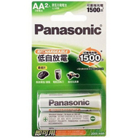 Panasonic 國際牌  EVOLTA 3號 低自放充電電池 (2入)