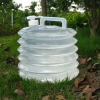 戶外10L儲水桶車載可折疊便攜自駕游儲水器帶水龍頭飲用純凈水桶