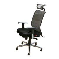 【完美主義】極緻總裁級全網人體工學機能辦公椅/電腦椅(2色可選)