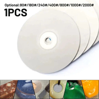 Lapidary Flat Wheel 4 100mm Emery Coated Disc for Agate Jade Polishing