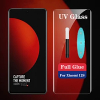 UV Tempered Glass For Xiaomi 12S Ultra 12s pro 12x Mi12 Full Glue Screen Protector for Xiaomi Mi12 pro 12s ultra Tempered Glass