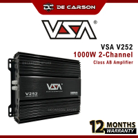 VSA V252 2ch Class AB Amplifier Kuasa Maksimum 1000W Amplifier Kereta