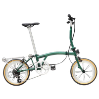 Xiaobu HITO Foldable Bicycle, Super Lightweight, Portable, Variable Speed, Retro Style, 16 Inch, 349