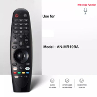 AN-MR19BA Voice Magic Remote Control for L 2019 Smart 4K UHD OLED TV Fit 43UM7340 43UM7400 43UM7600 49SM8100 55SM8100PTA W9 E9