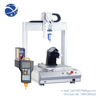 Yun YiLiujiang 3 axis Glue container automatic robot glue dispenser epoxy resin dispensing machine